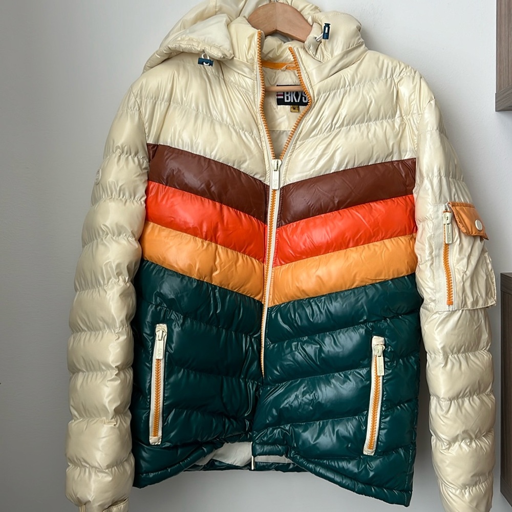 BIOS Colorful Men's Puffer Jacket